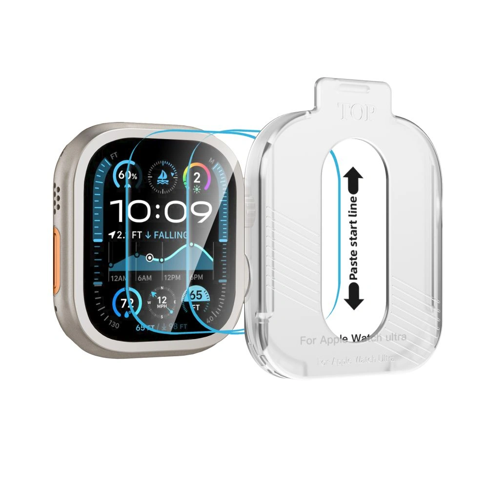 Kryt Tempered glass Tech-Protect Easy Set+ for Apple Watch Ultra 1 / 2 / 3 49mm Clear [2 PACK]