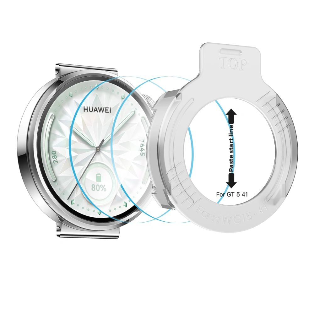 Kryt Tech-Protect Easy Set+ Huawei Watch GT 5 41mm Clear [2 PACK]