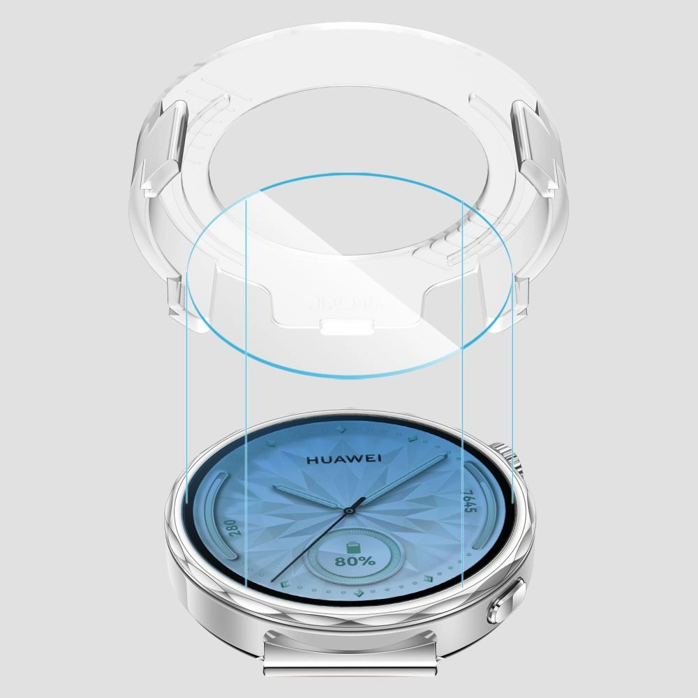 Kryt Tech-Protect Easy Set+ Huawei Watch GT 5 41mm Clear [2 PACK]