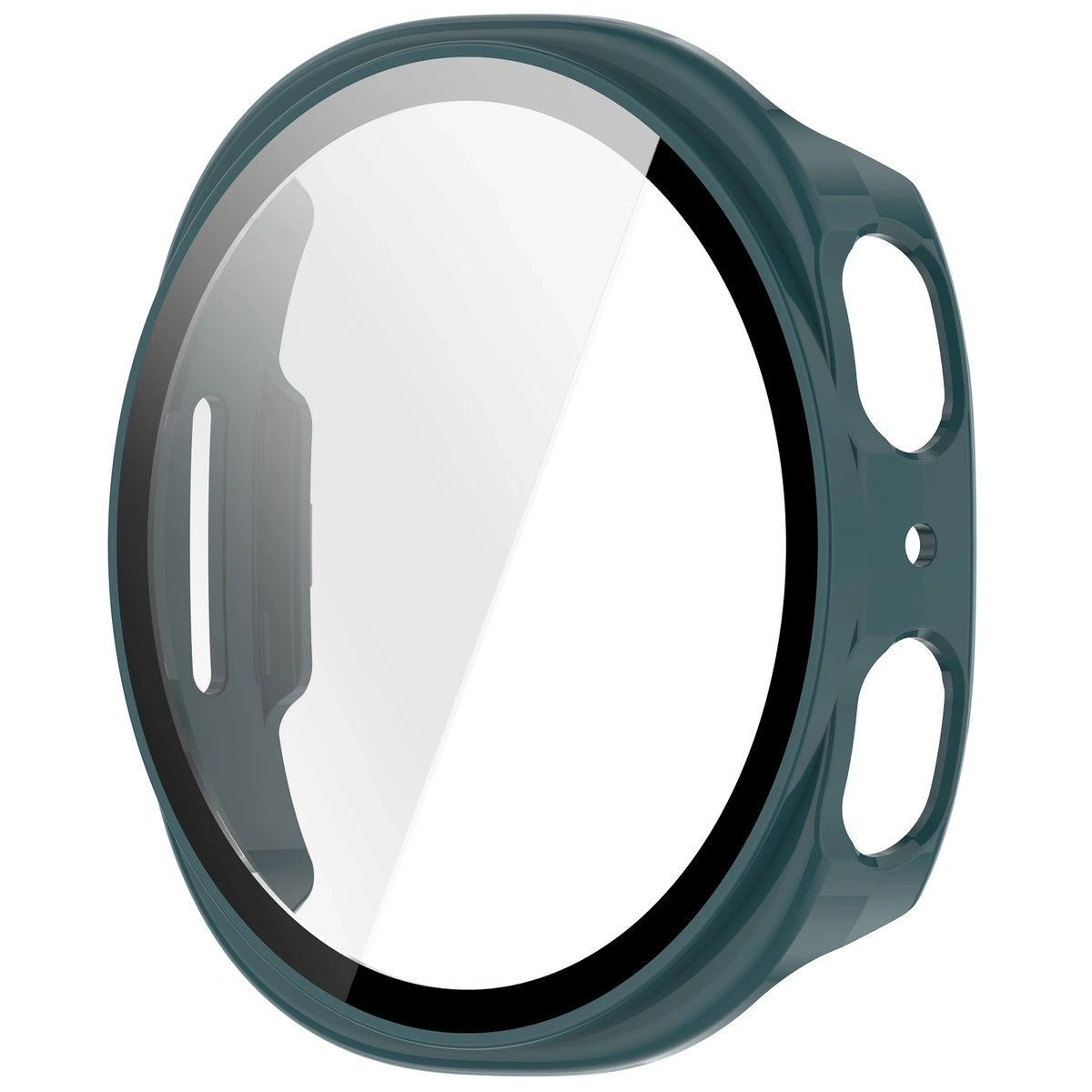 Kryt Bizon Case+Glass Watch Samsung Galaxy Watch 8 44mm green