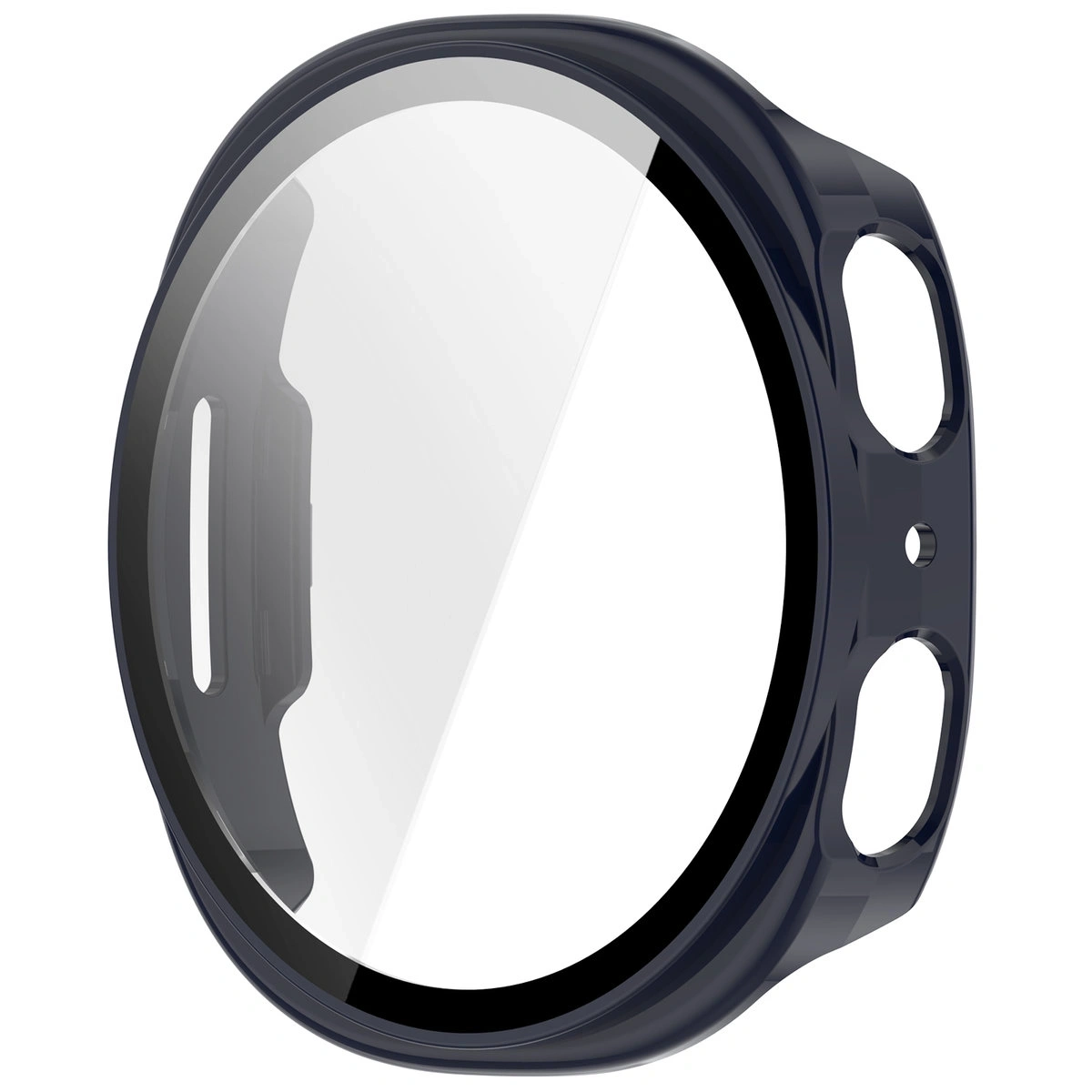 Kryt Bizon Case+Glass Watch Samsung Galaxy Watch 8 44mm blue