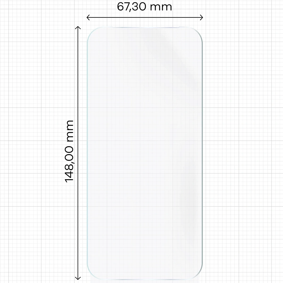 Ochranné sklo Bizon Glass Hydrogel Front Duo Vivo X200 FE [2 PACK]