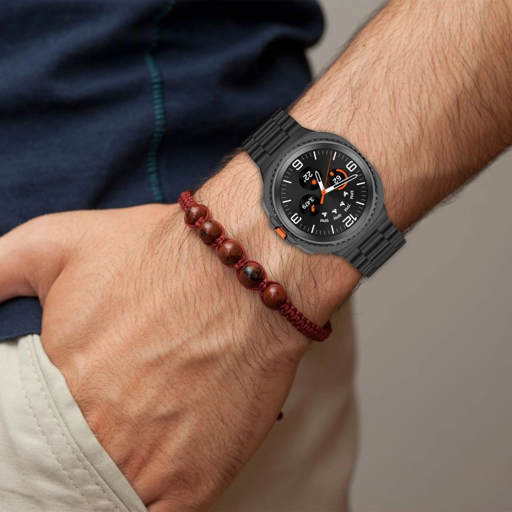 Kryt Tech-Protect Stainless Samsung Galaxy Watch 8 / Classic 40/44/46mm Black