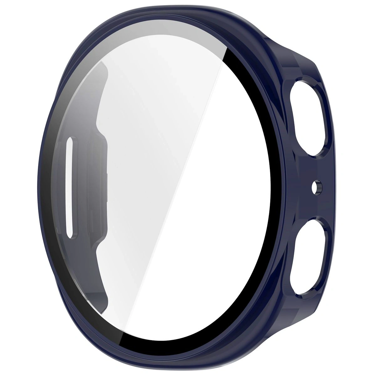 Kryt Bizon Case+Glass Watch Samsung Galaxy Watch 8 40mm blue