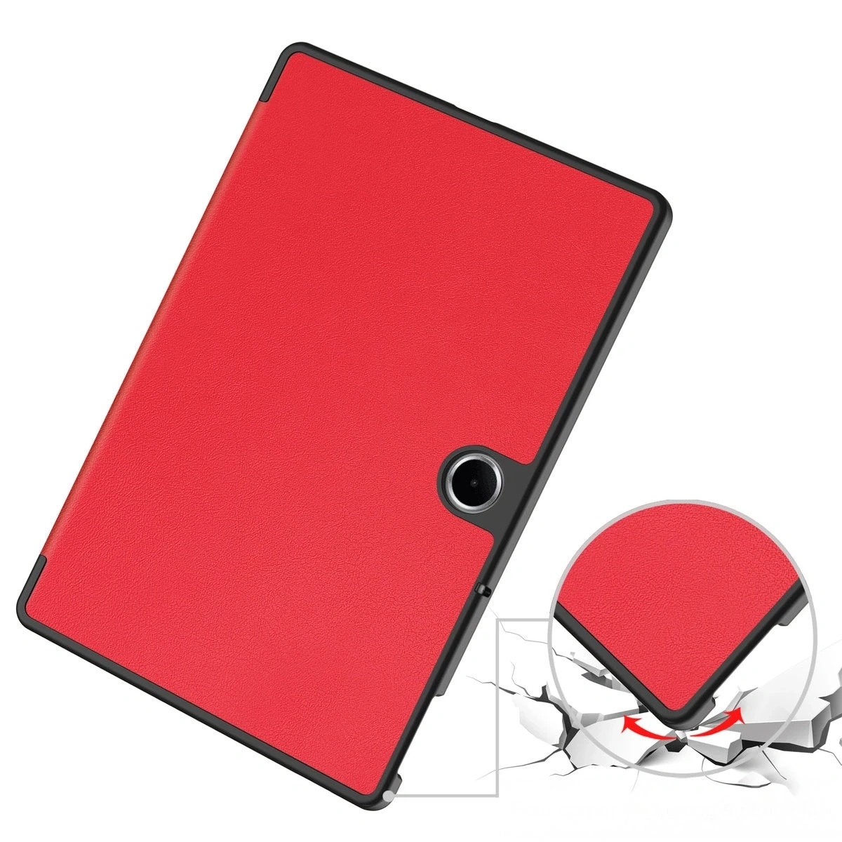 Kryt Bizon Case Tab Croc OnePlus Pad Lite / Oppo Pad SE red