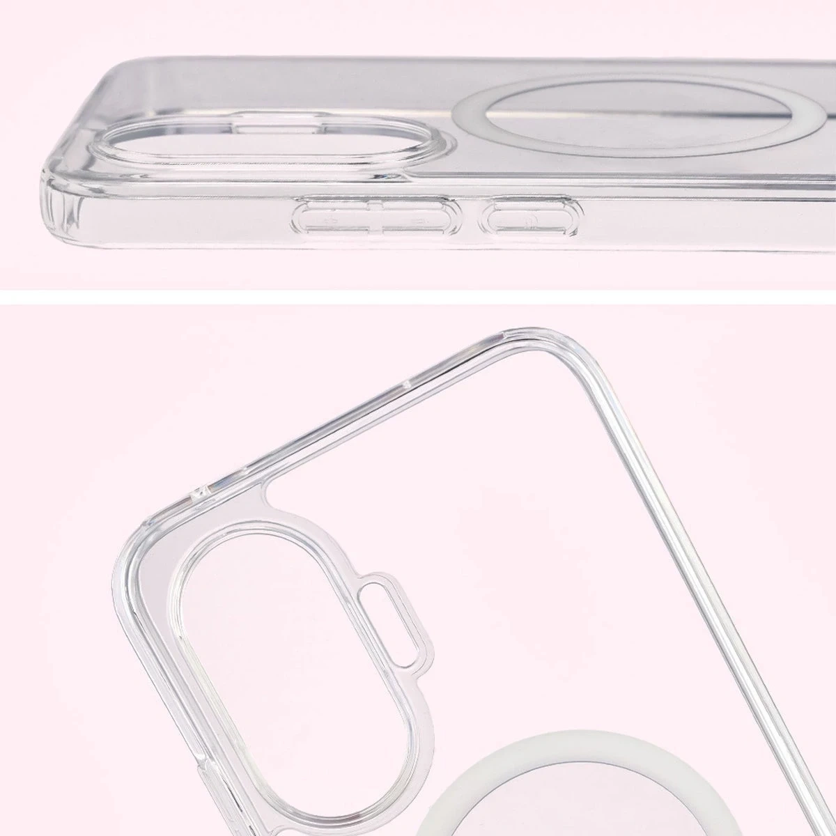 Kryt Bizon Case CrystalO Magnetic Xiaomi POCO F7 clear