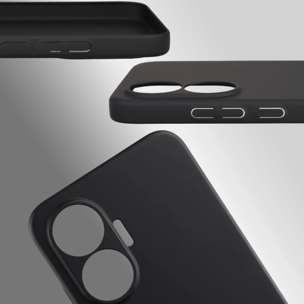 Kryt Bizon Case Lupka Xiaomi POCO F7 black