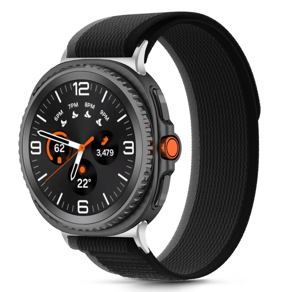 Kryt Tech-Protect Nylon Stripe Samsung Galaxy Watch 8 / Classic 40/44/46mm Black/orange
