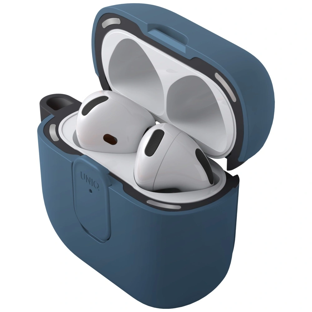 Kryt UNIQ Clyde Apple AirPods 4 Lock Case blue