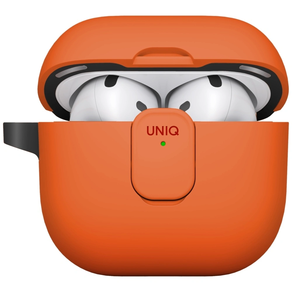 Kryt UNIQ Clyde Apple AirPods 4 Lock Case orange