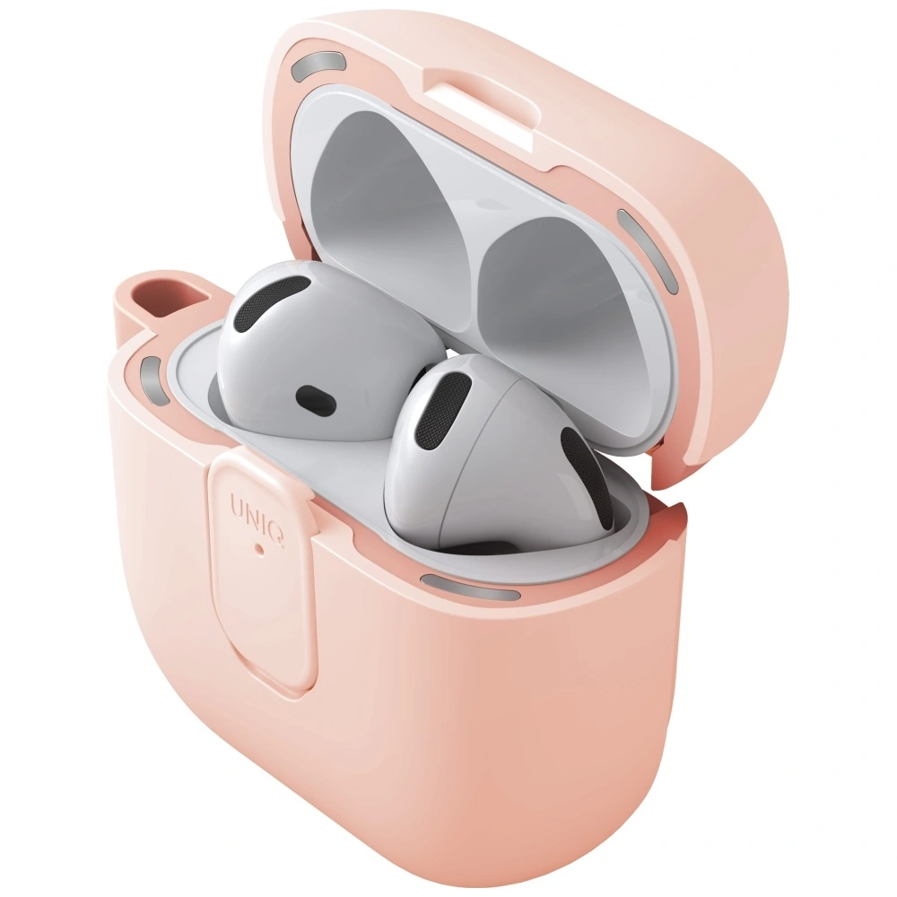 Kryt UNIQ Clyde Apple AirPods 4 Lock Case pink