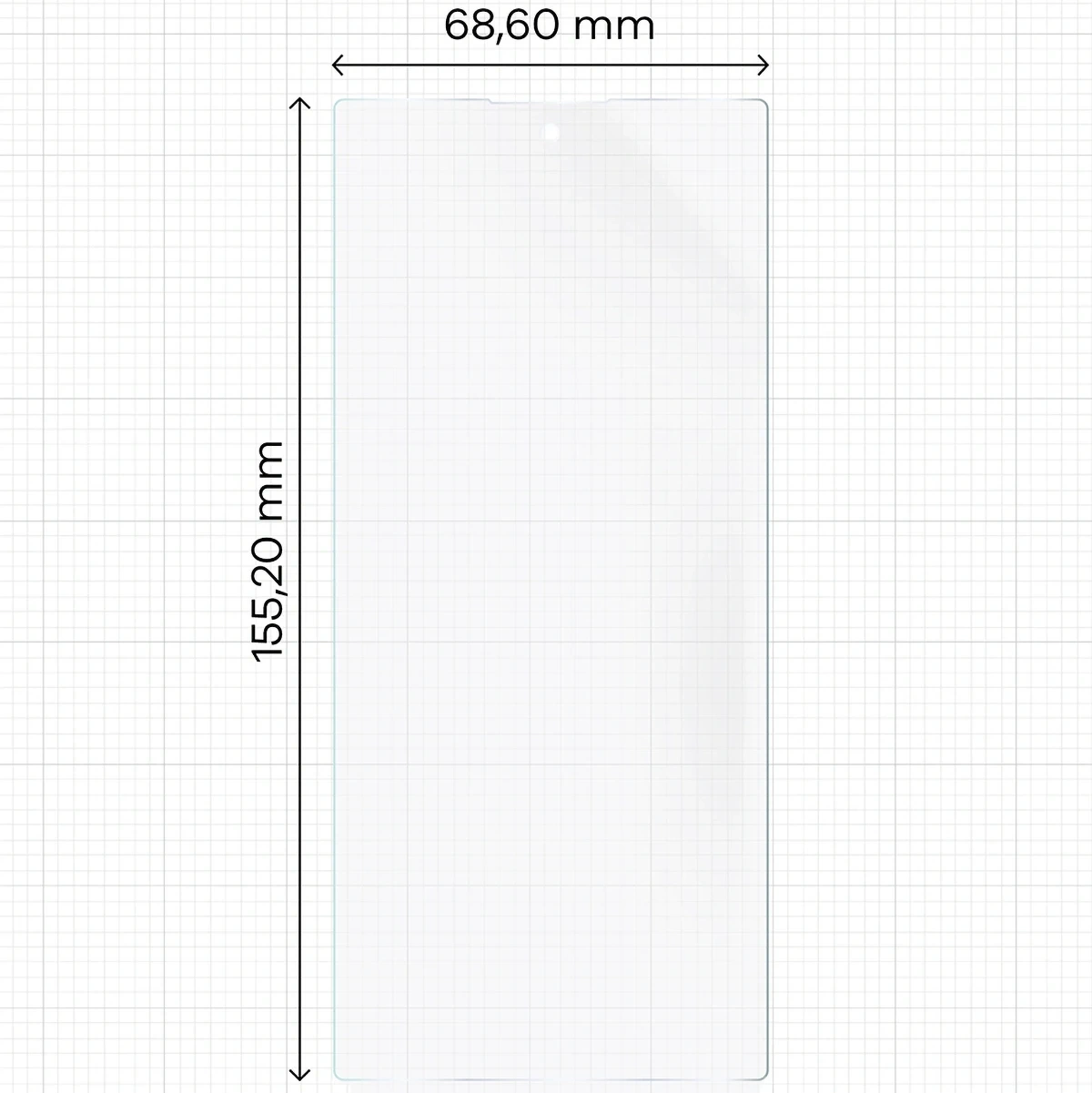 Ochranné sklo Bizon Glass Film Sun Duo Samsung Galaxy Z Fold7 [2 PACK]