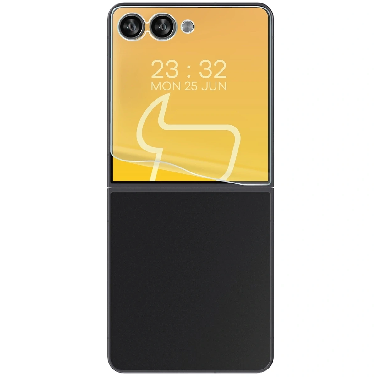Ochranné sklo Bizon Glass Film Sun Duo Samsung Galaxy Z Flip7 [2 PACK]