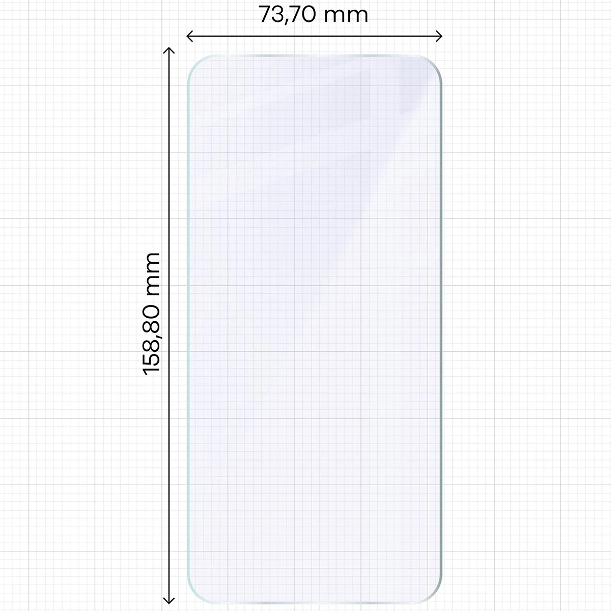 Ochranné sklo Bizon Glass Mule Xiaomi POCO F7