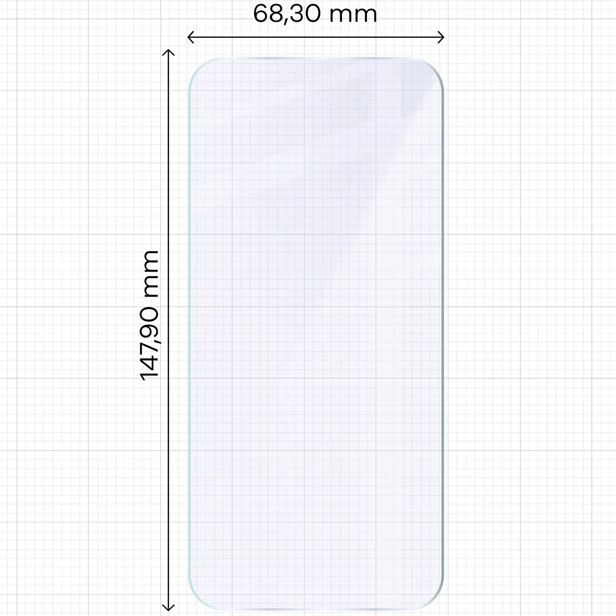 Ochranné sklo Bizon Glass Mule Vivo X200 FE