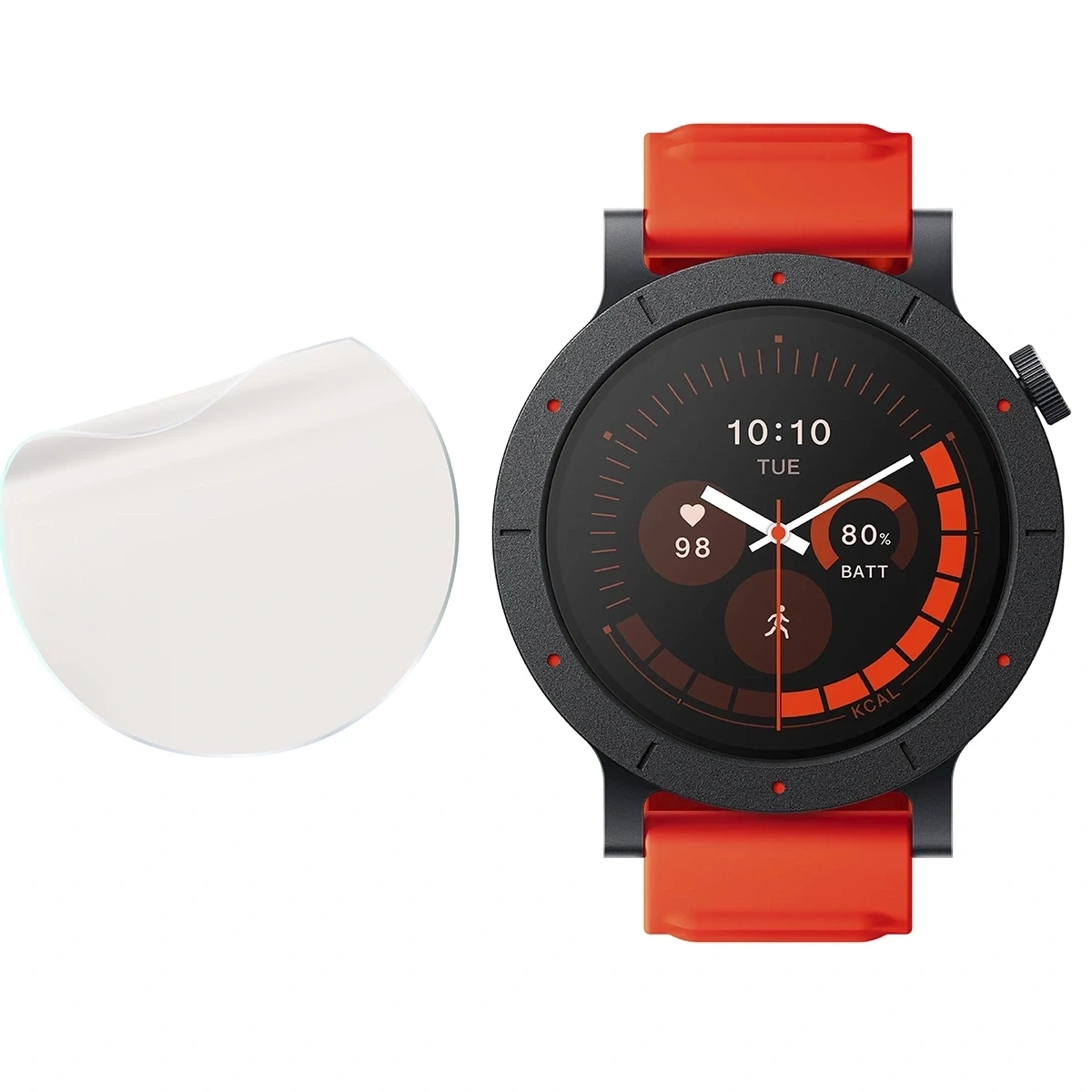 Ochranné sklo Bizon Glass Watch Film Sun Duo Nothing CMF Watch 3 Pro [2 PACK]
