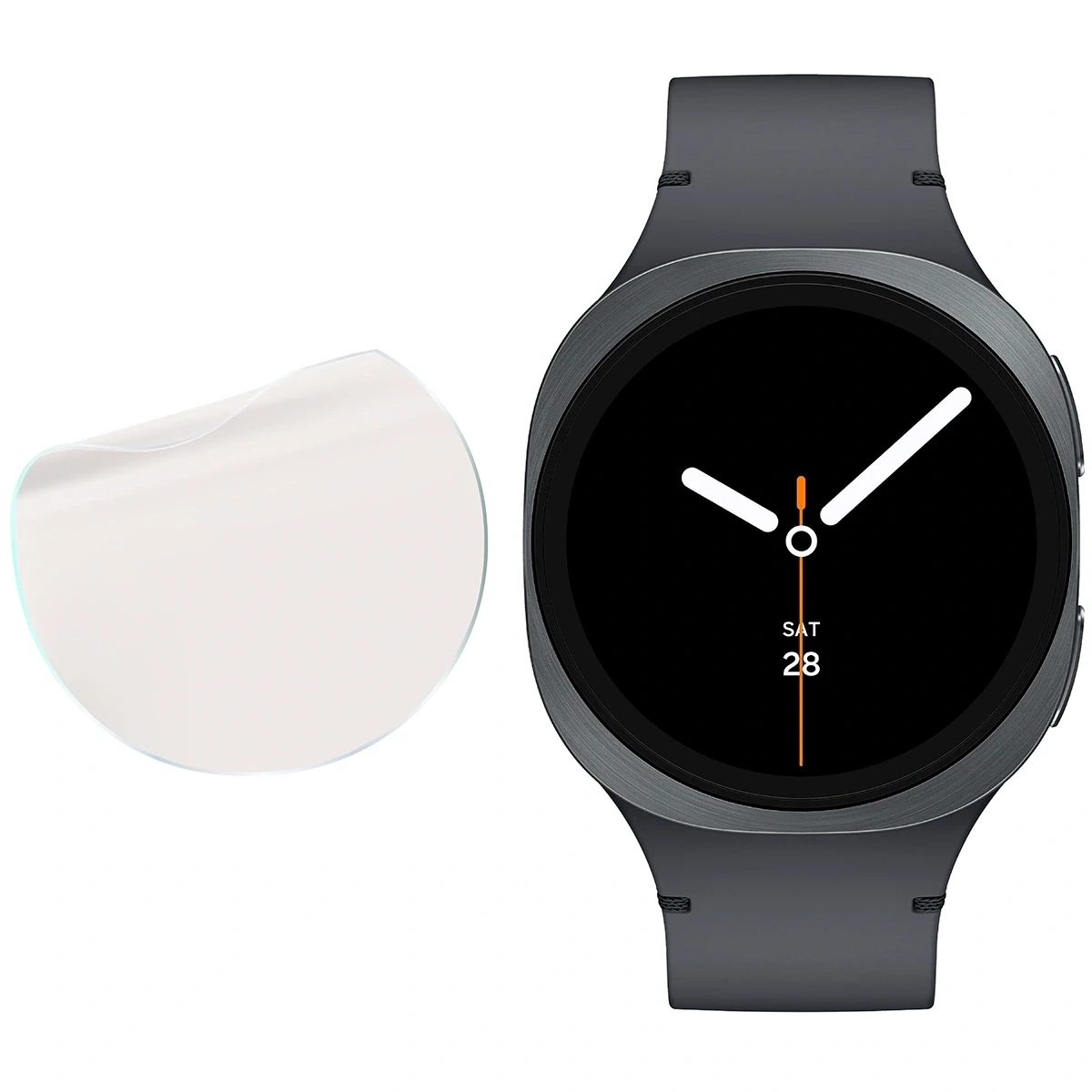 Ochranné sklo Bizon Glass Watch Film Sun Duo Samsung Galaxy Watch 8 40mm [2 PACK]