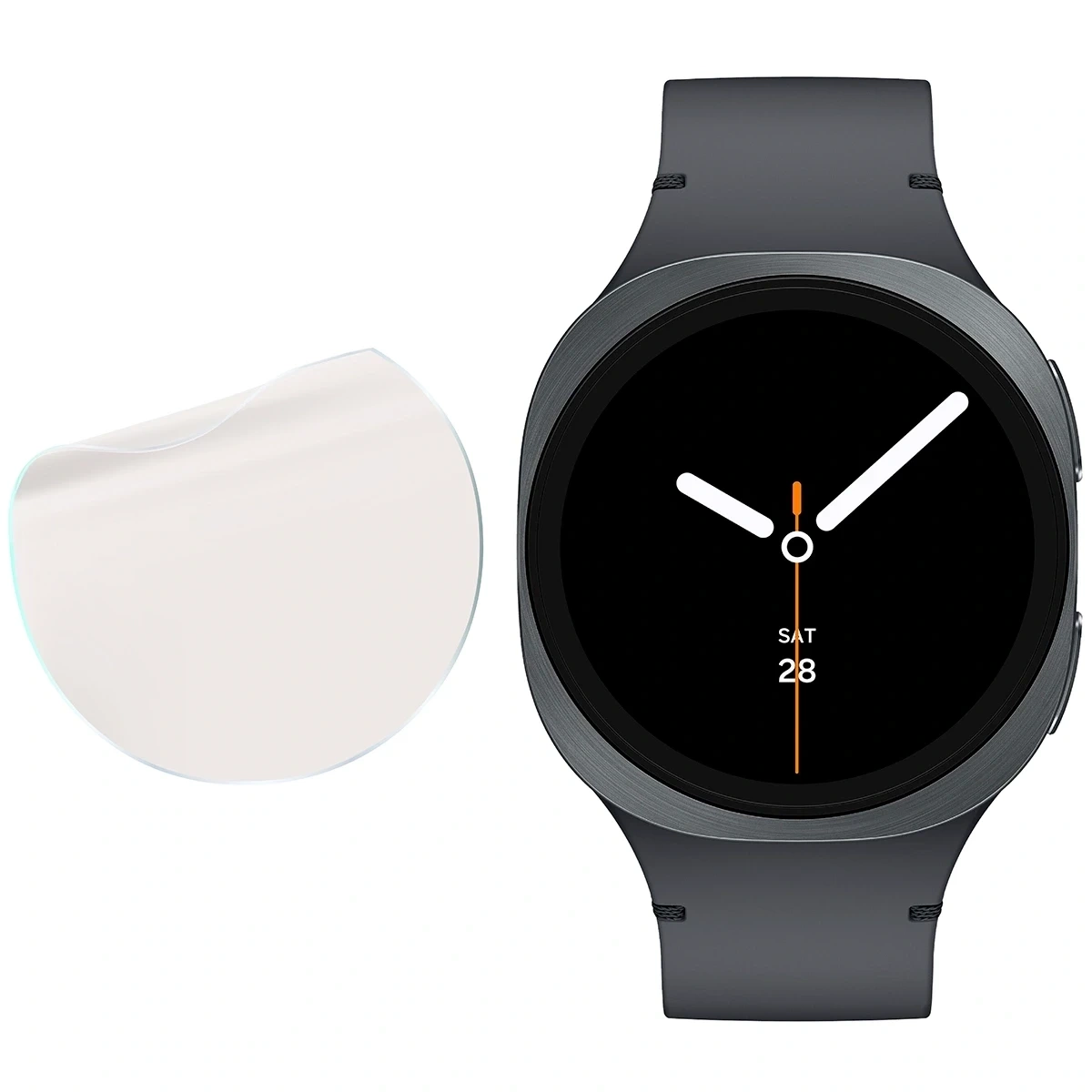 Ochranné sklo Bizon Glass Watch Film Sun Duo Samsung Galaxy Watch 8 44mm [2 PACK]