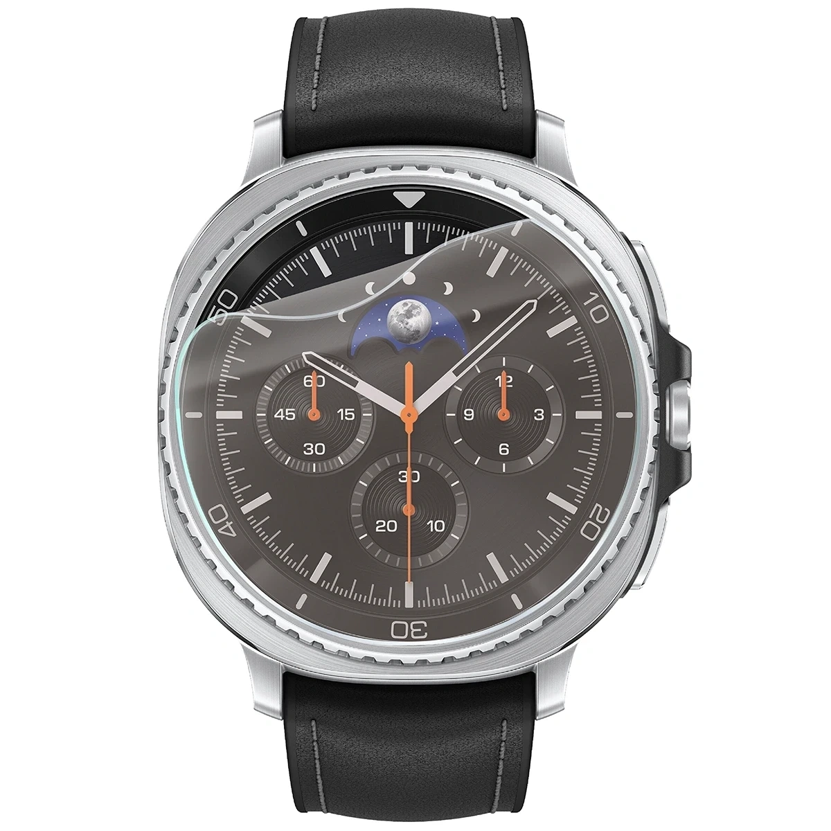 Ochranné sklo Bizon Glass Watch Film Sun Duo Samsung Galaxy Watch 8 Classic 46mm [2 PACK]