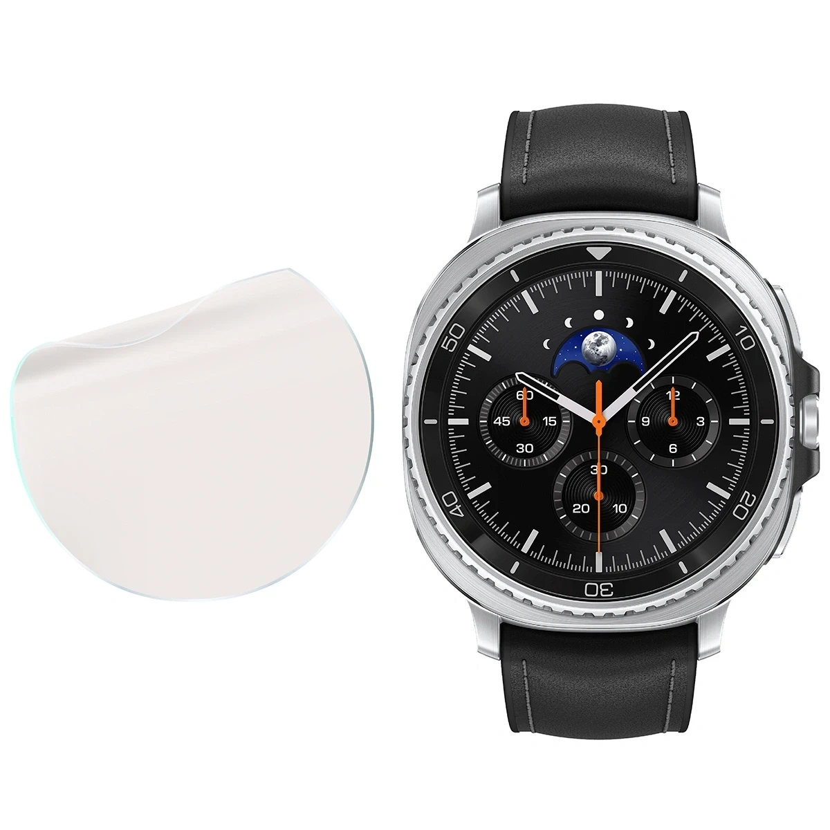 Ochranné sklo Bizon Glass Watch Film Sun Duo Samsung Galaxy Watch 8 Classic 46mm [2 PACK]