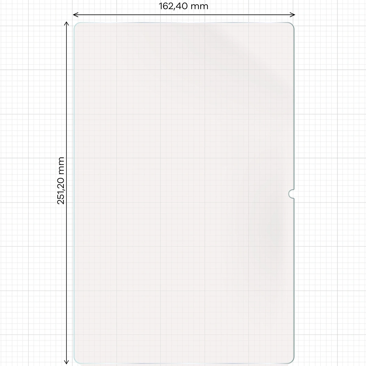 Kryt Bizon Film Tab Papirus OnePlus Pad Lite / Oppo Pad SE [2 PACK]
