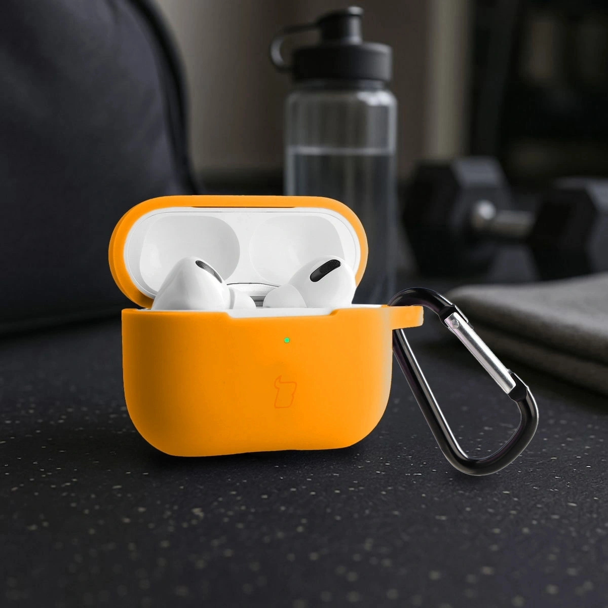 Kryt Bizon Case Headphone Silicone Apple AirPods Pro 2 carrot