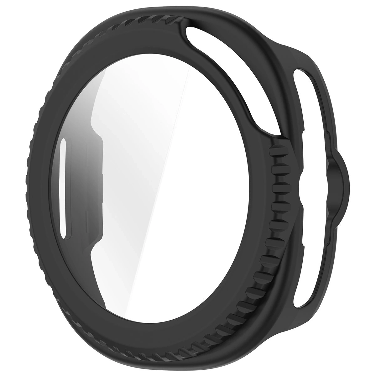 Kryt Bizon Case+Glass Watch Samsung Galaxy Watch 8 Classic 46mm matte black