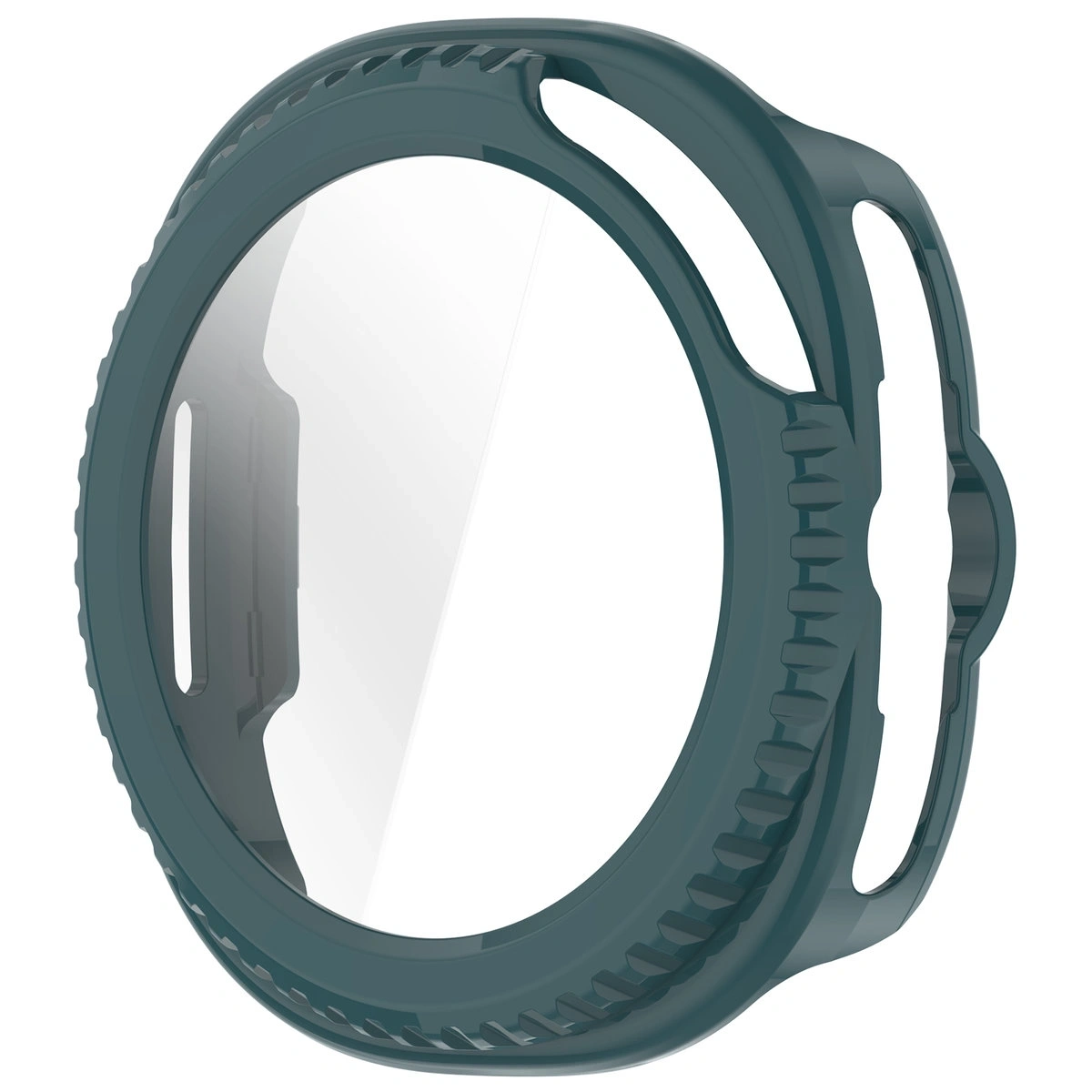Kryt Bizon Case+Glass Watch Samsung Galaxy Watch 8 Classic 46mm green