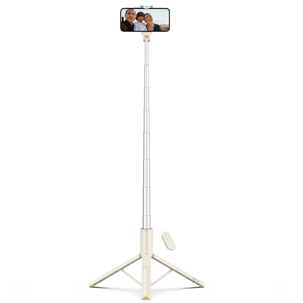 Selfie tyč Tech-Protect L09S Bluetooth Tripod Beige