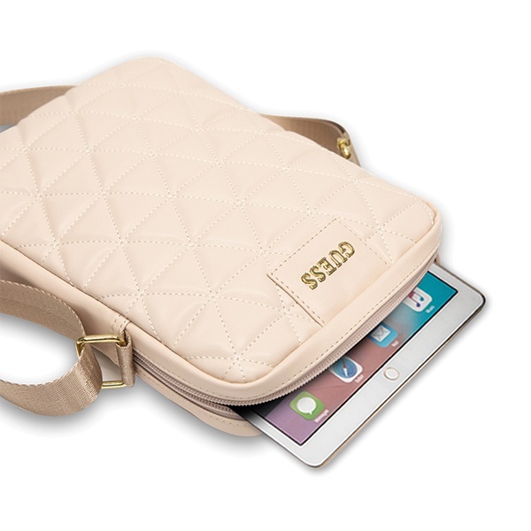 Kryt Guess GUTB10QLPK 10" pink Quilted Tablet Bag