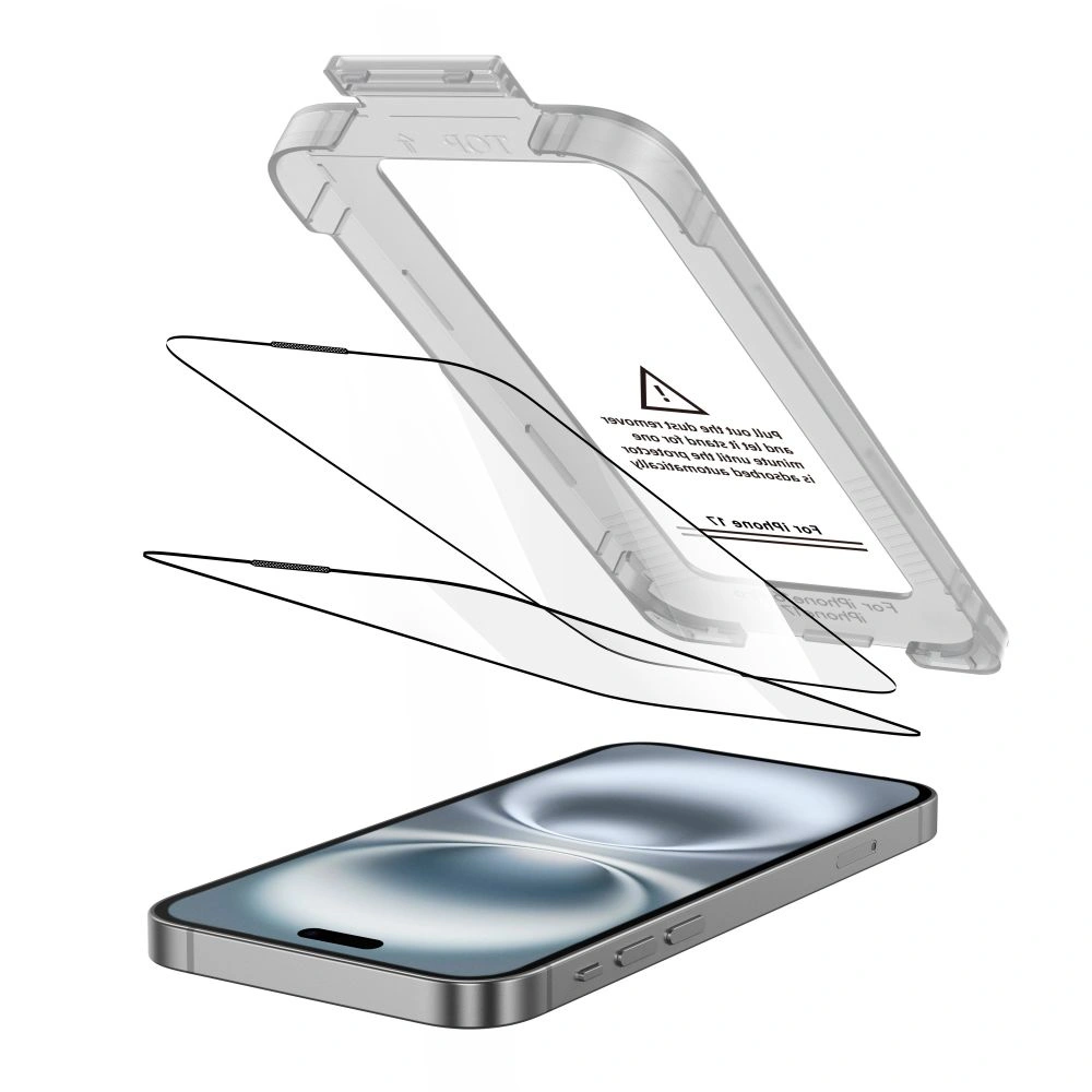 Kryt Tech-Protect Quick Set+ Apple iPhone 17 Black [2 PACK]