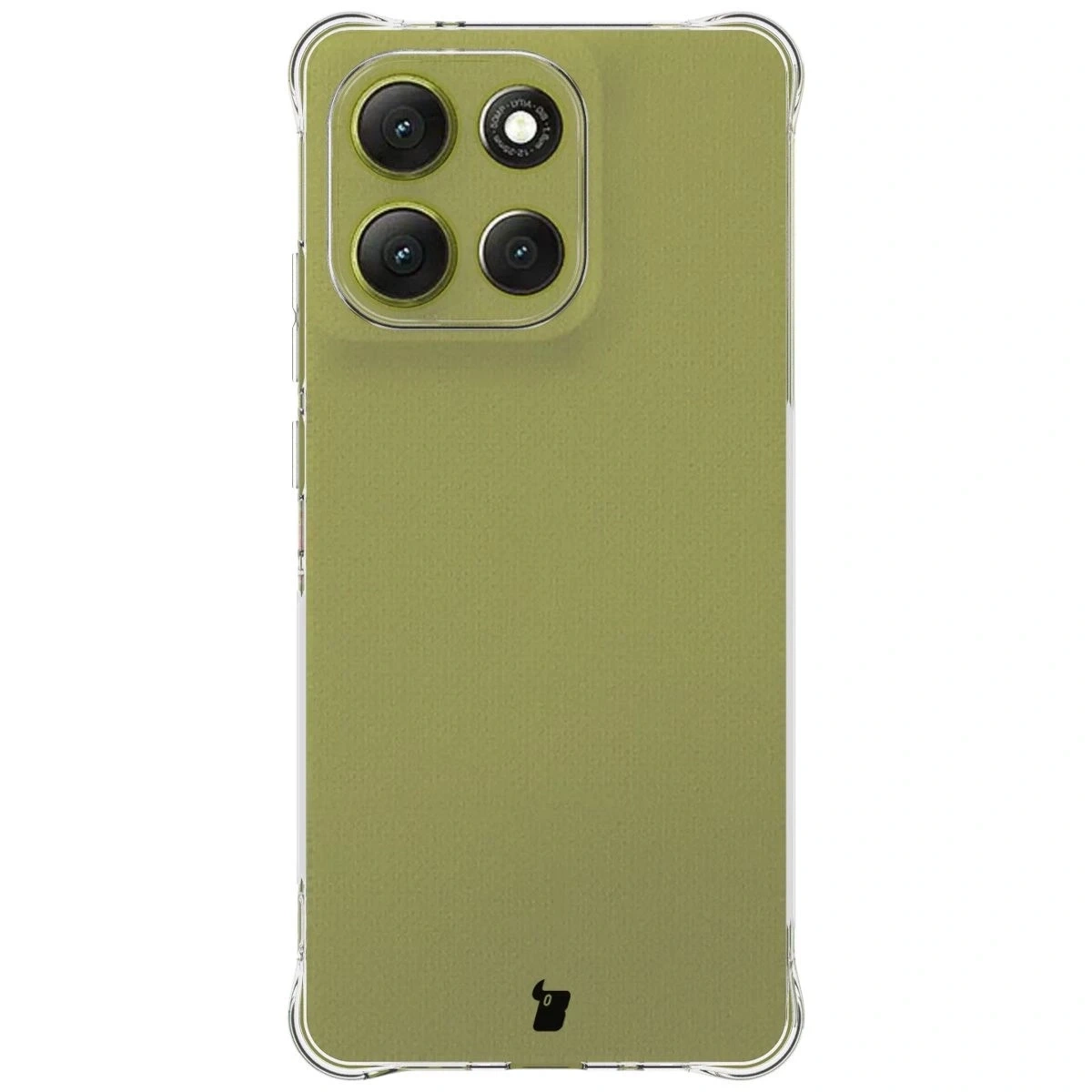 Kryt Bizon Case Clear Pack case + 2x screen film Motorola Moto G86 5G