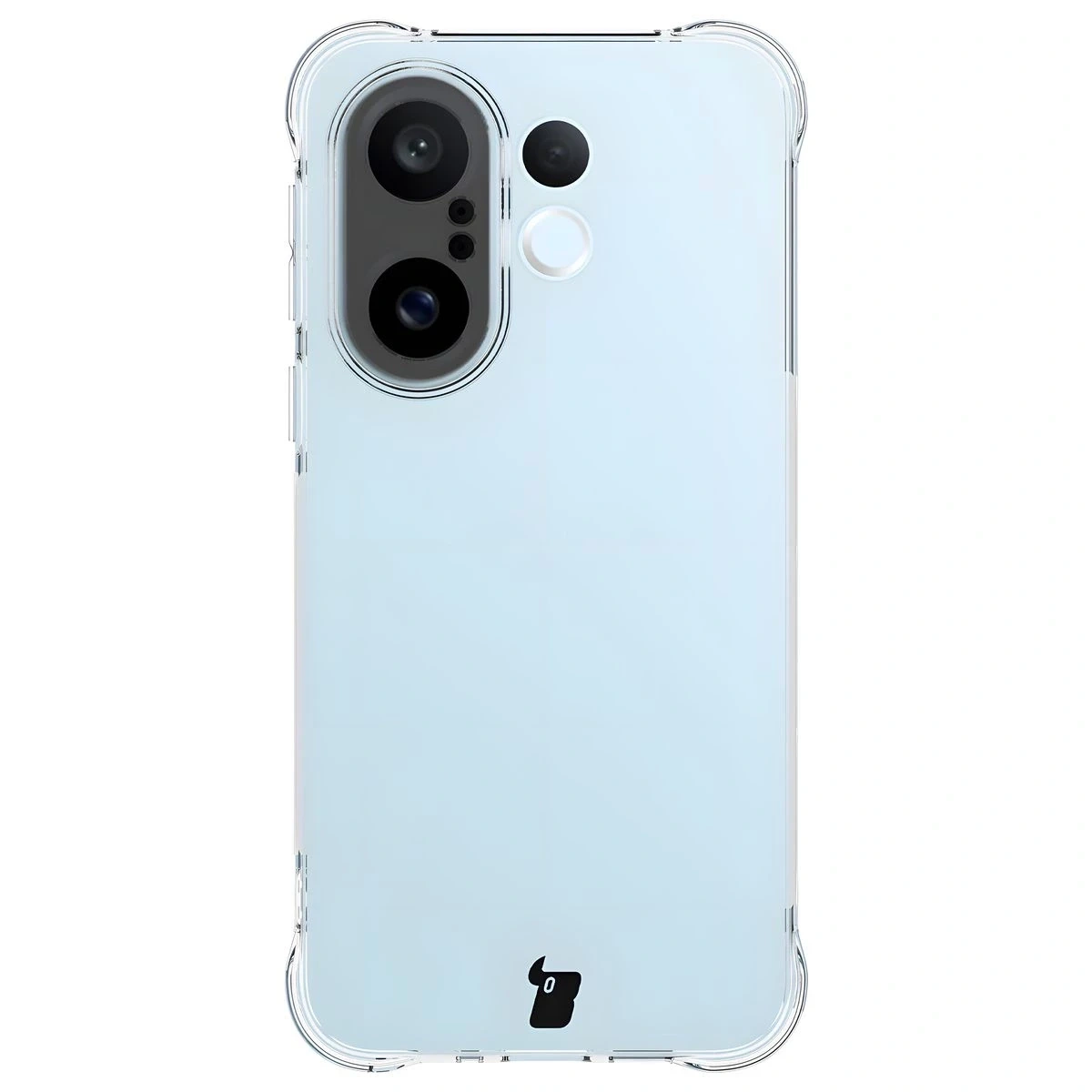 Kryt Bizon Case Clear Pack case + 2x screen film Vivo X200 FE