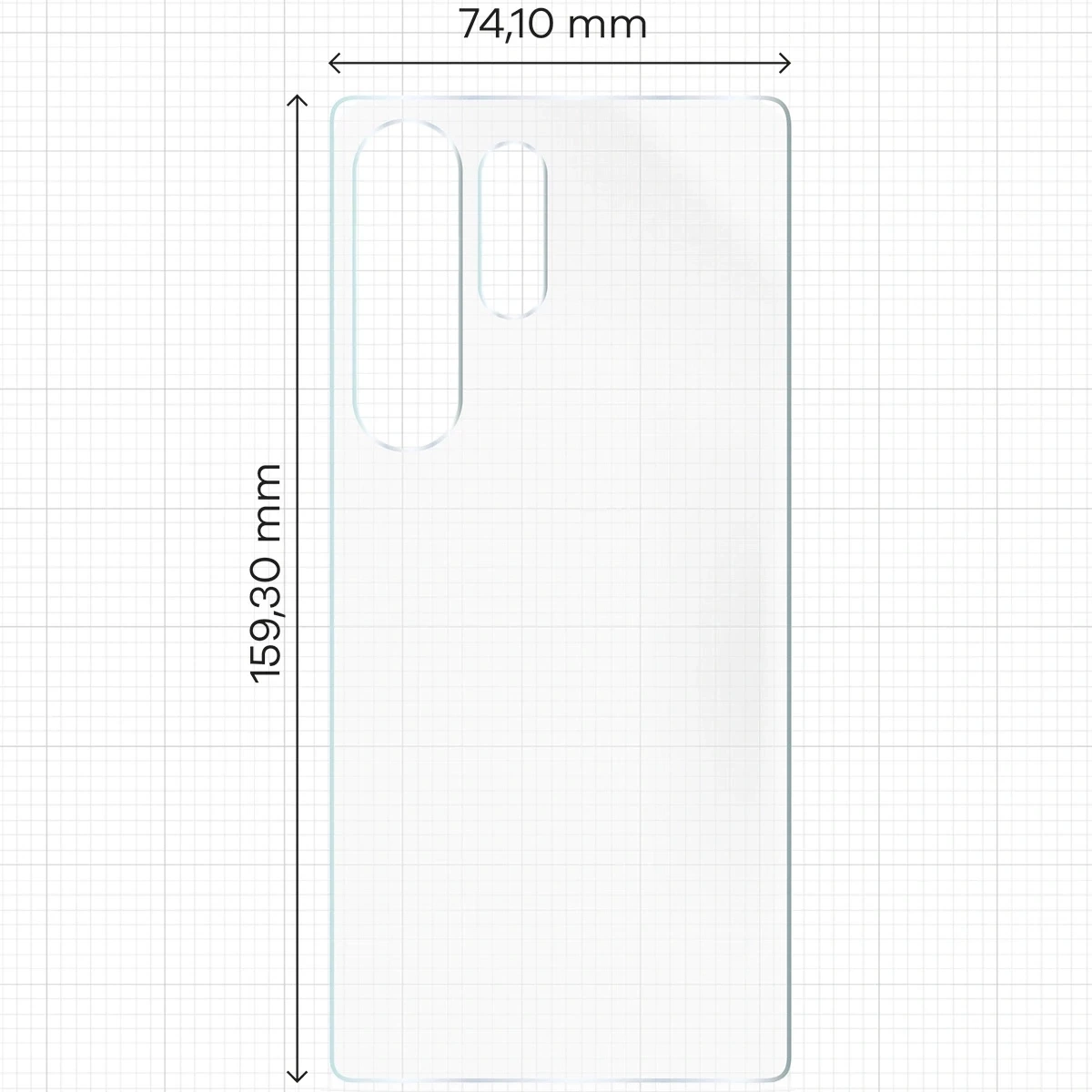 Ochranné sklo Bizon Glass Hydrogel Samsung Galaxy S25 Ultra
