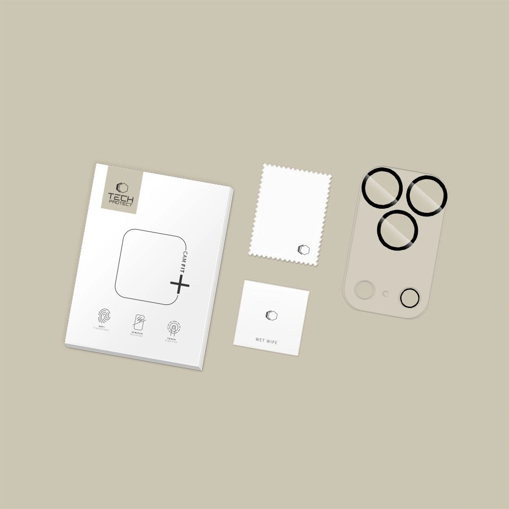 Kryt Tech-Protect Cam Fit+ Apple iPhone 17 Pro Clear