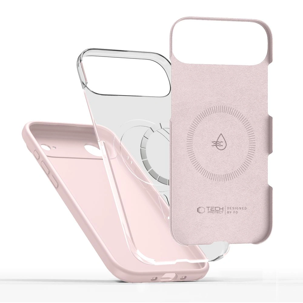 Kryt Tech-Protect Silicone MagSafe Apple iPhone Air Pink Pearl