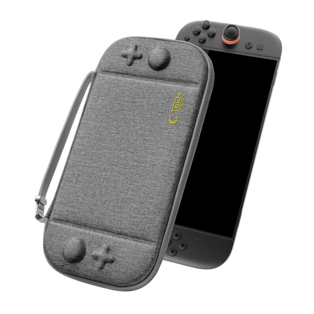 Kryt Tech-Protect Slim Pouch Nintendo Switch 2 Dark Grey