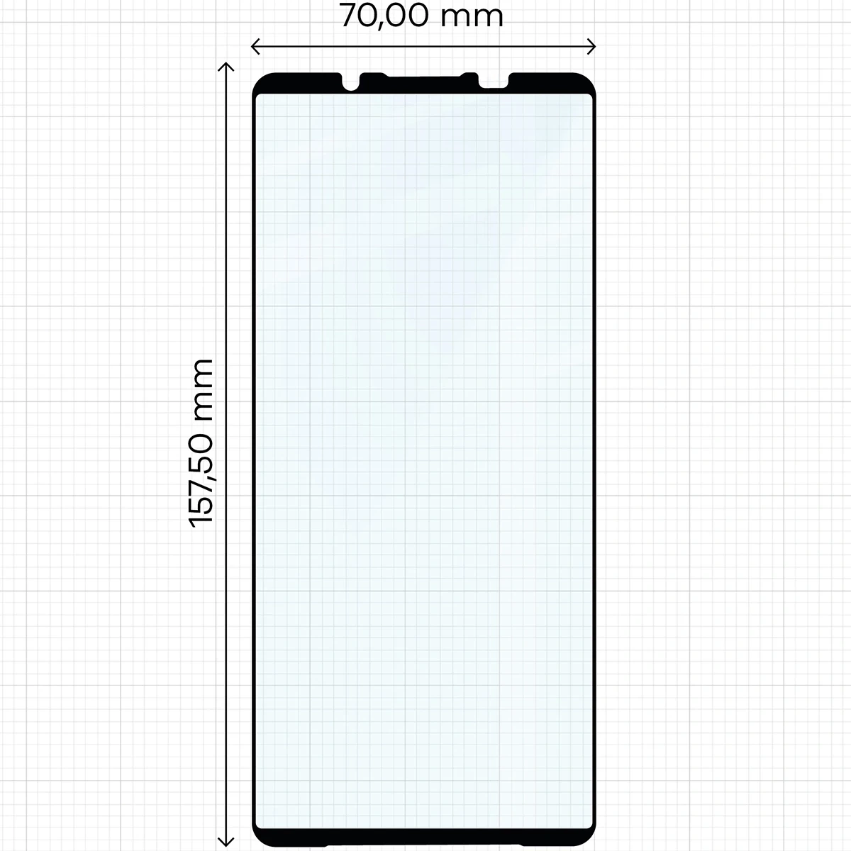 Kryt BIZON Edge Pack 2x screen glass + camera glass Sony Xperia 1 VII