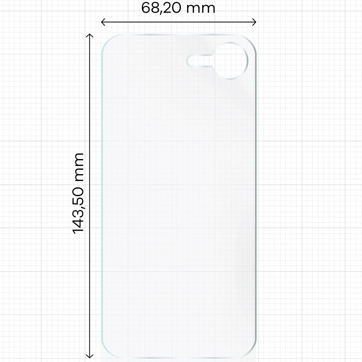 Ochranné sklo Bizon Glass Hydrogel Apple iPhone 17e / 16e