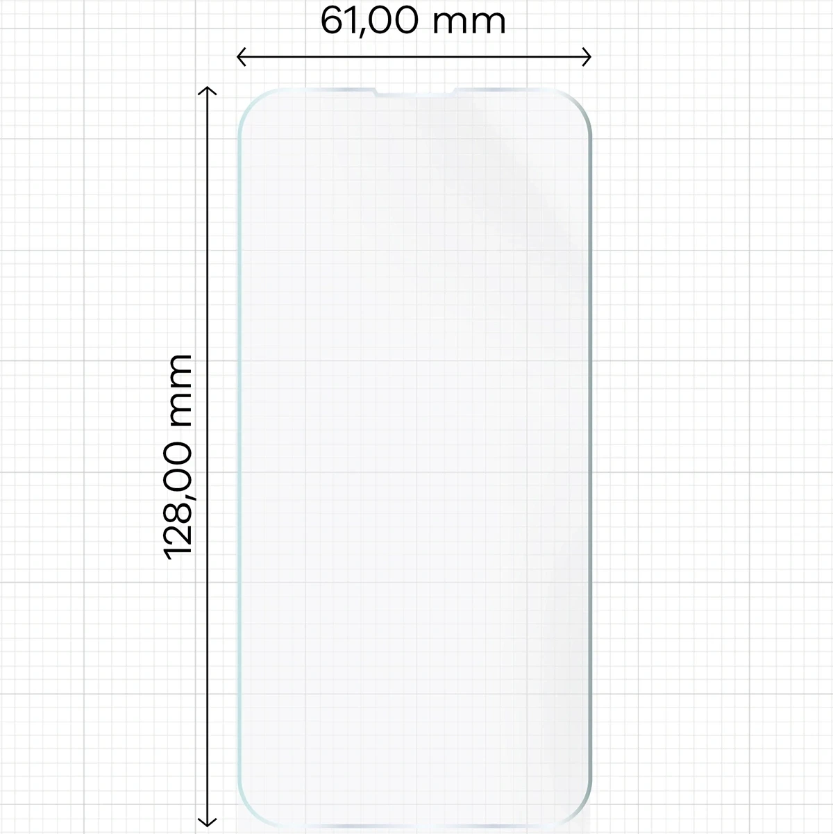 Ochranné sklo Bizon Glass Hydrogel Front Apple iPhone 13 Mini