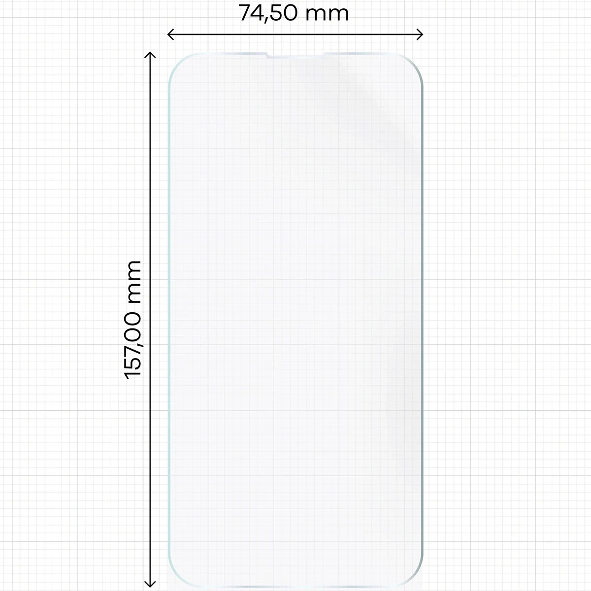 Ochranné sklo Bizon Glass Hydrogel Front Apple iPhone 13 Pro Max