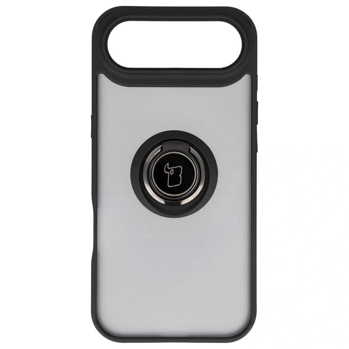 Kryt Bizon Case Hybrid Ring Apple iPhone Air smoked with a black frame