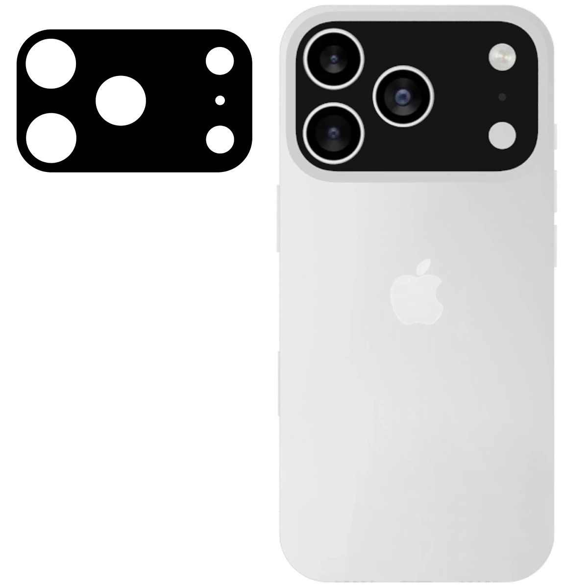 Ochranné sklo Bizon Glass Lens Apple iPhone 17 Pro [2 PACK]