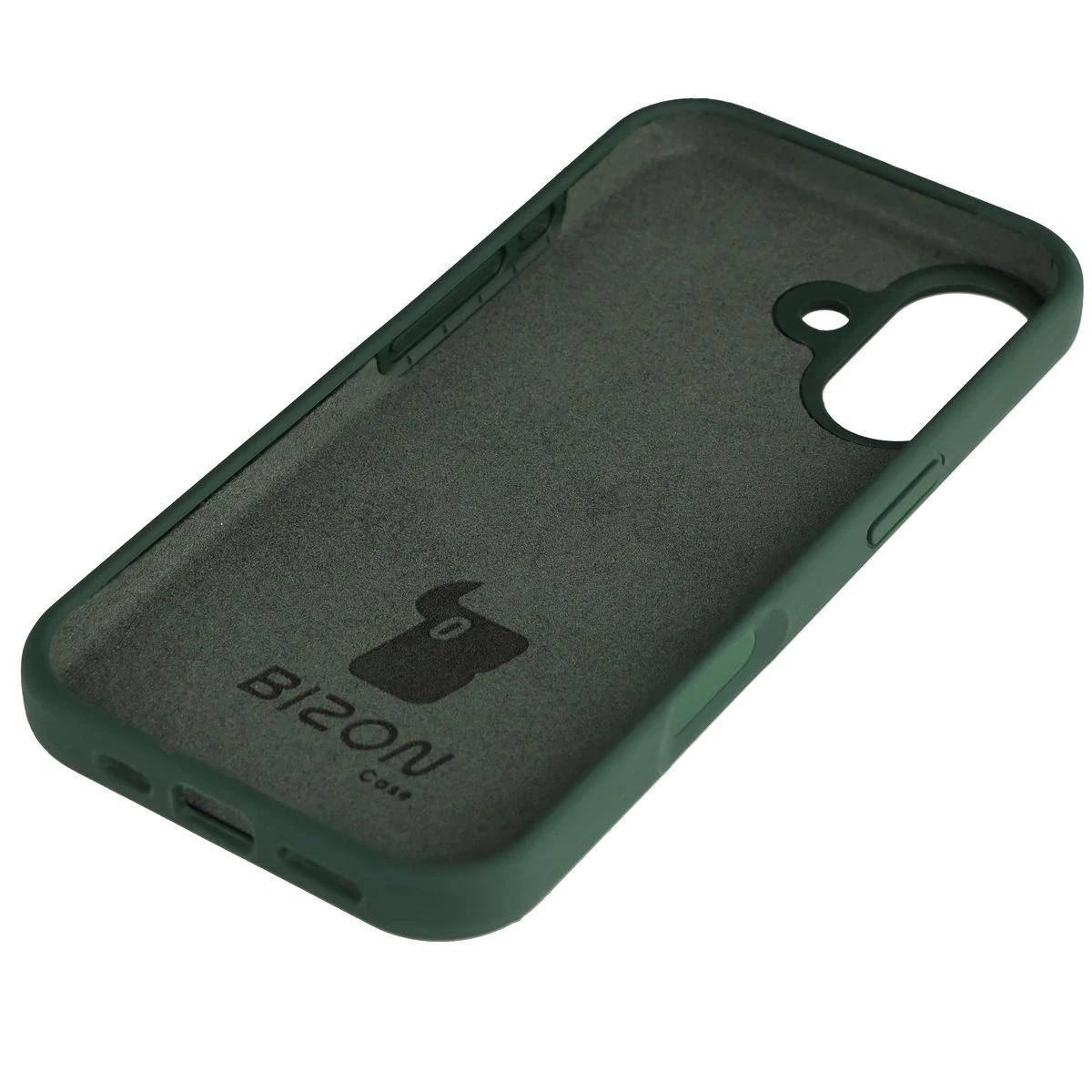 Kryt Bizon Soft Case Apple iPhone 17 dark green