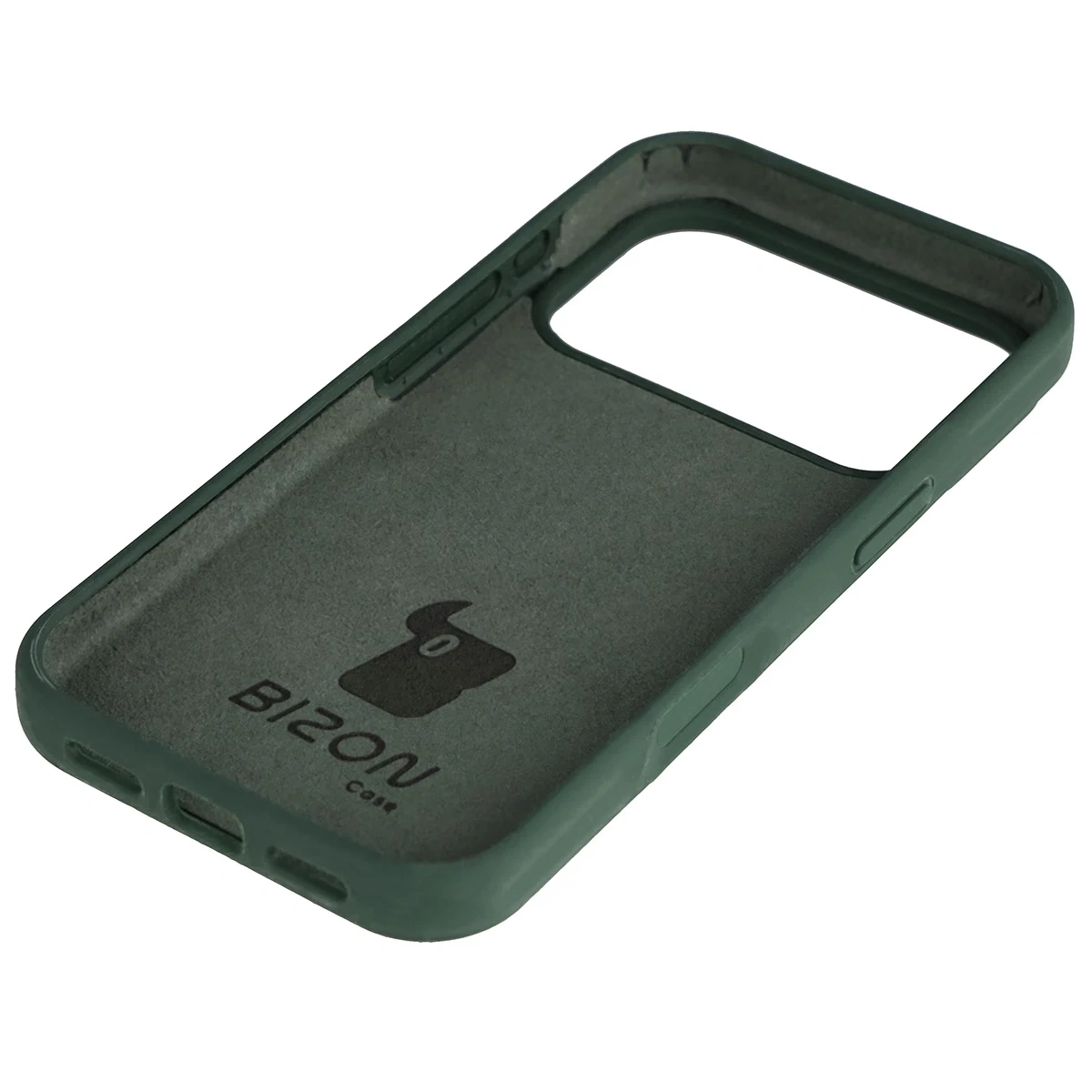 Kryt Bizon Soft Case Apple iPhone 17 Pro dark green