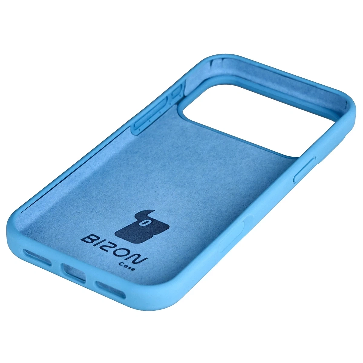 Kryt Bizon Soft Case Apple iPhone 17 Pro Max blue