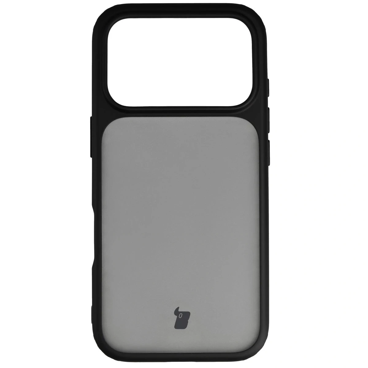 Kryt Bizon Case Angelo Apple iPhone 17 Pro smoked with a black frame