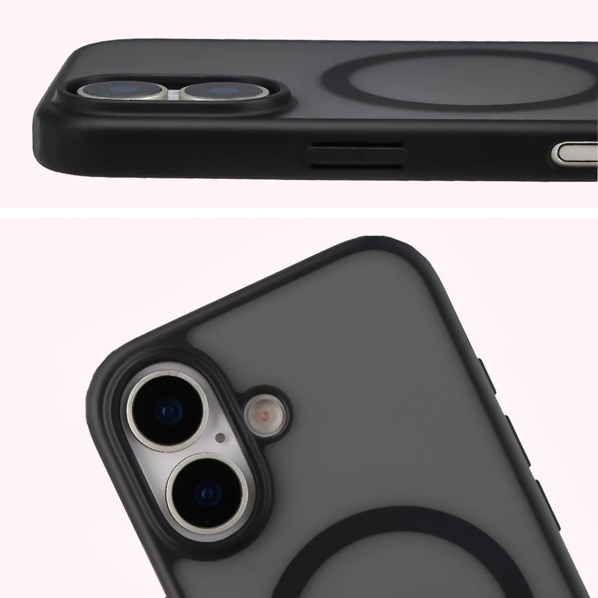 Kryt Bizon Case MatteO Magnetic Apple iPhone 17 smoky black