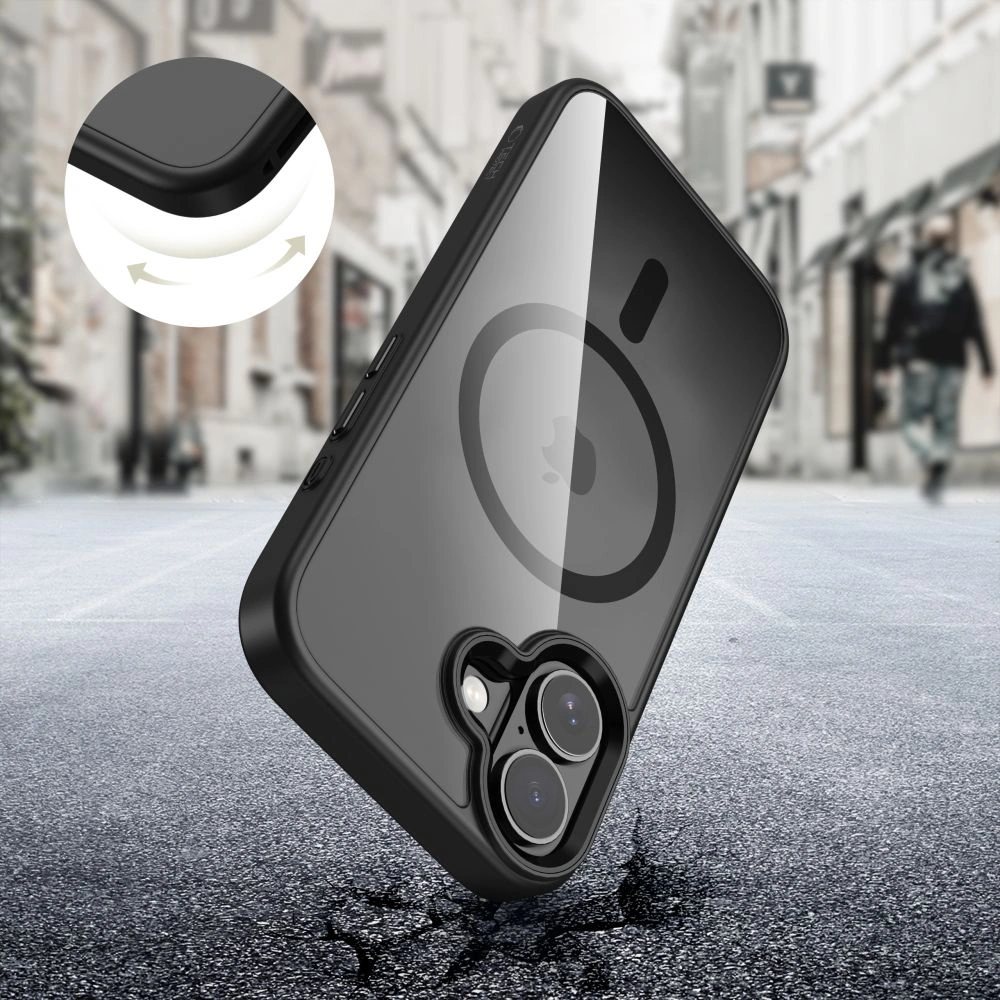 Kryt Tech-Protect MagMat MagSafe Apple iPhone 17 Black/clear