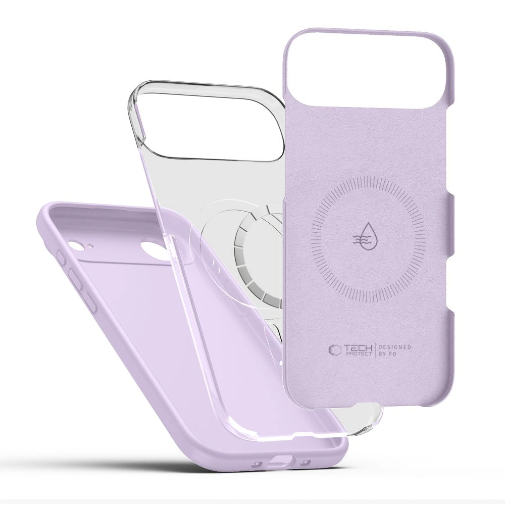 Kryt Tech-Protect Silicone MagSafe Apple iPhone Air Mauve